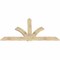 Ekena Millwork Redmond Rough Sawn Timber Gable Bracket, Douglas Fir, 84"W x 45"H x 2"D x 6"F, 13/12 Pitch GBW084X45X0206RED00RDF - alternate 2